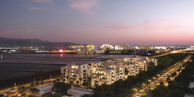 פרויקט ״AQUA PORT״: מרחק הליכה מפארק הטרמינל החדש באילת! – נוף פתוח להרי אדום לטיילת ולים.